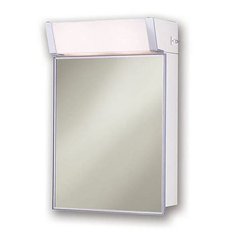 jensen 555il lighted medicine cabinet stainless steel 16-inch by 24-inch|Medicine Cabinets .